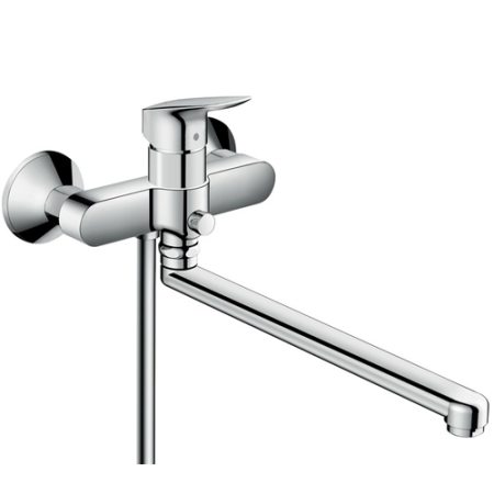 HANSGROHE Logis смеситель для ванны длинный  излив