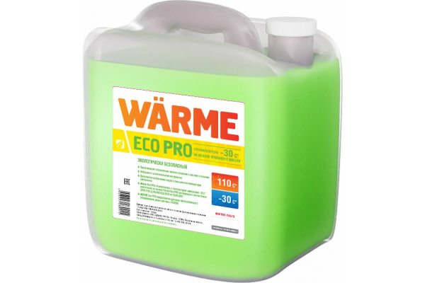 Теплоноситель Warme Eco Pro - 30 ( 10 кг ) пропиленгликоль