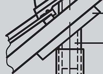 Проход через крышу 80/125 черепично-красный