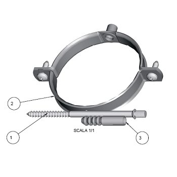 Хомуты крепежные 100мм (5шт)