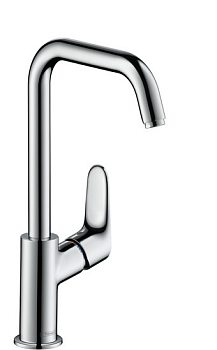 HANSGROHE Focus Е2 смеситель для раковины, поворотный излив