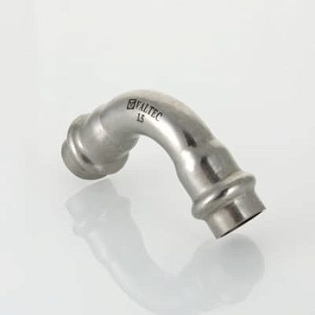 Двухраструбный пресс-угольник д.28 мм