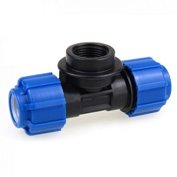 ПНД Тройник 32* 1" в.р.