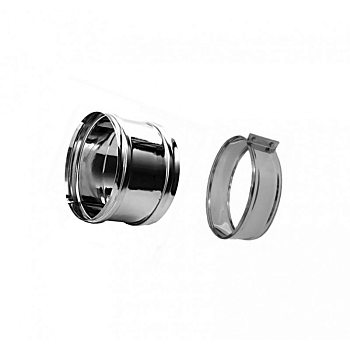 Манжета с хомутом М2, диам. 80 мм