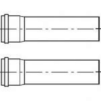 Труба  диам. 60 мм, 2шт. по 1,95 м