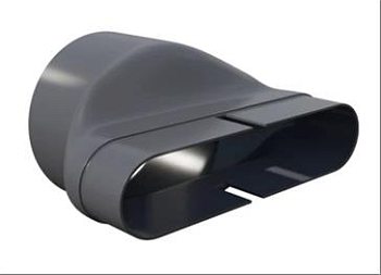 Переходник прямой DN 75 мм - 132/32 мм, FLIBEN