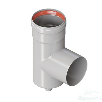 Конденсатоотводчик Т-образный D80 (Al) (штуцер 1/2")