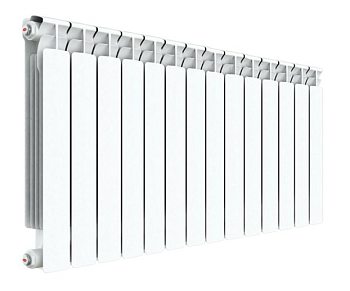 Биметаллический радиатор RIFAR BASE Ventil 500 14 секц (2856 Вт), нижнее подключение