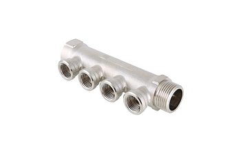 Коллектор 2 вых. 3/4"х1/2" VT550n вн.р.