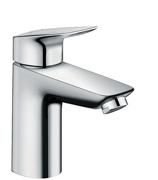 HANSGROHE Logis смеситель для раковины 100 без донного клапана