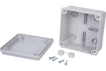 Коробка монтажная распределительная 100*100*50 7 вводов