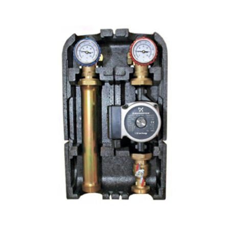 Насосная группа со смесителем  1" c насосом Grundfos UPSO 25-65 DN 32 STOUT