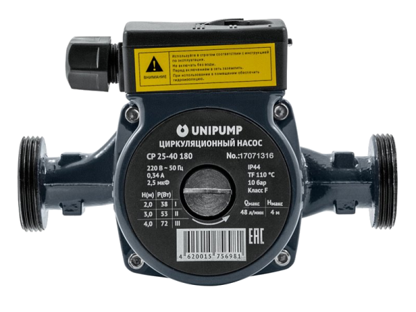 Насос циркуляционный UNIPUMP CP 32-80 180