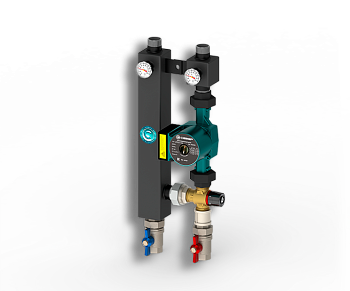Насосная группа с термостатическим смесителем "Север-TS25/6"