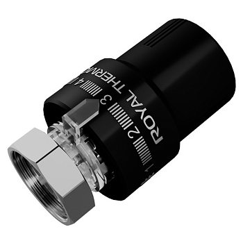 Термоголовка жидкостная Royal Thermo М30х1,5 (Черный)	