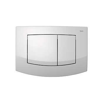 Пластиковая панель смыва для унитаза TECEambia, белая