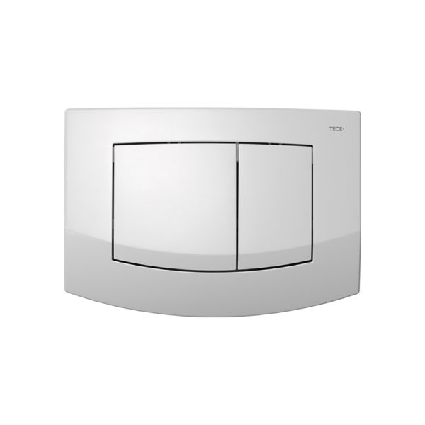 Пластиковая панель смыва для унитаза TECEambia, белая