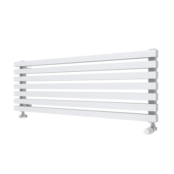 QUADRUM 60 H 1500-7 RAL 1Т104S9016 белый муар ( L=1580 мм, H=351 мм, 1875 Вт)