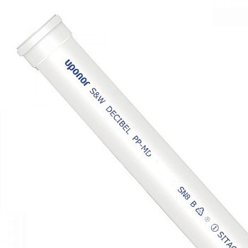 Труба бесшумная Uponor Decibel 110х1000 вн.