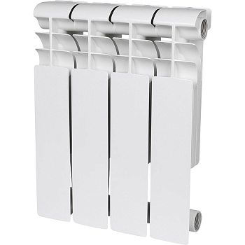 Радиатор алюминиевый ROMMER Profi 350/80/80 4 секц (480 Вт)