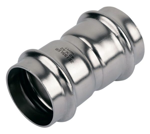 Двухраструбная пресс-муфта из нержавеющей стали 28*22mm ZEISSLER