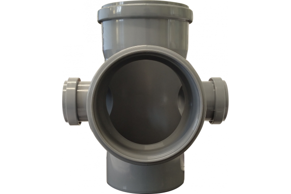 Отвод 110 50*87 (с 2-мя патруб.на 50) вправо/влево канал. вн. PPRC