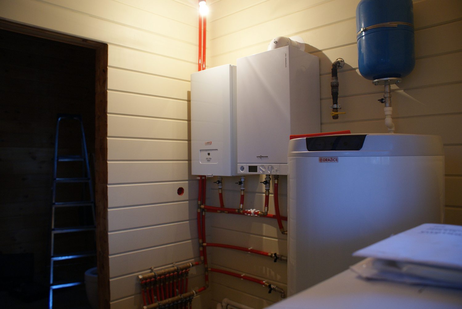 Дом из клееного бруса в п."Лесной Остров"