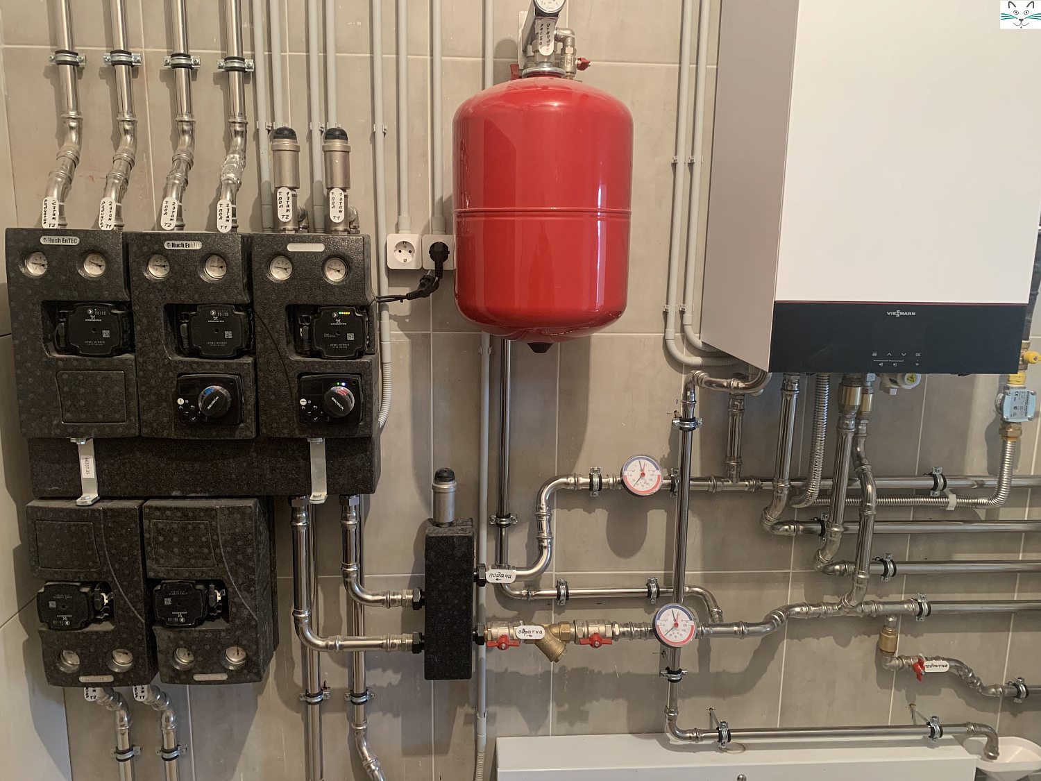 Частный дом из газоблока в д. "Малиновка"