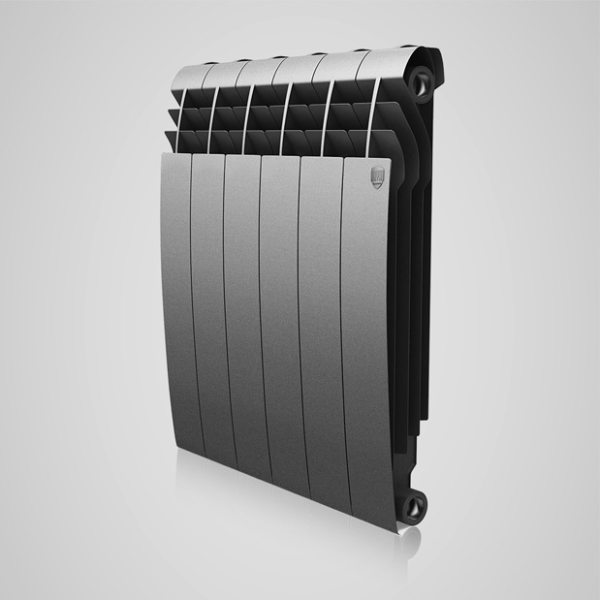 Радиатор биметаллический ROYAL THERMO BiLiner Silver Satin 500/87 8 сек. (1280 Вт)