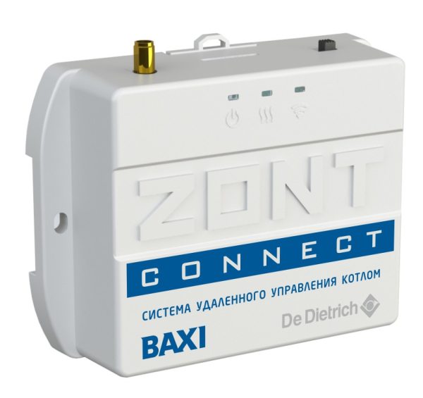 GSM термостат ZONT CONNECT (Baxi и De Dietrich)