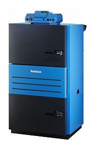 Котел напольный твердотопливный пиролизный Buderus Logano S121-2-32 (32 кВт)стальной